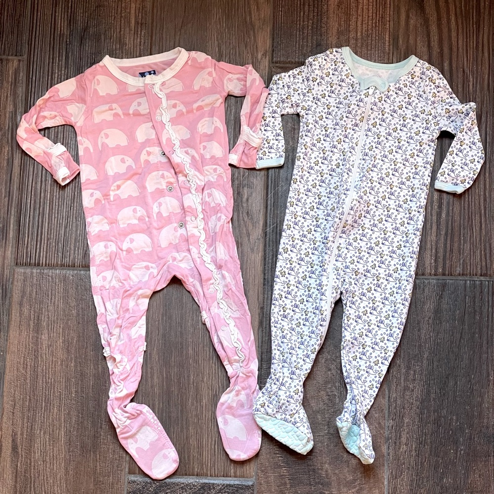 Kickee pants and vineyard vines pajama bundle